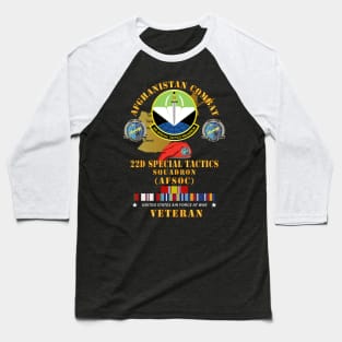 Afghanistan Vet w 22d Special Tactics Squadron X 300 Baseball T-Shirt